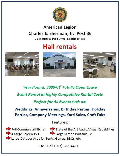 American Legion Hall Rental